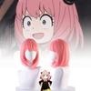Premium Pink Bob Cut Cosplay Wig For Anime Characters Featuring Anya Forger From Spy X Family