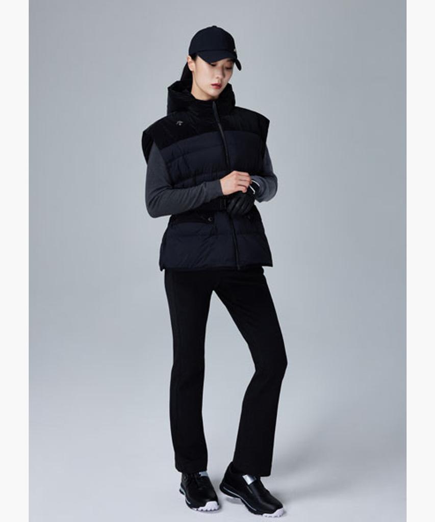 DESCENTE GOLF Women'S Brushed Stripe Bootcut Pants (Dq42Wfptoe)