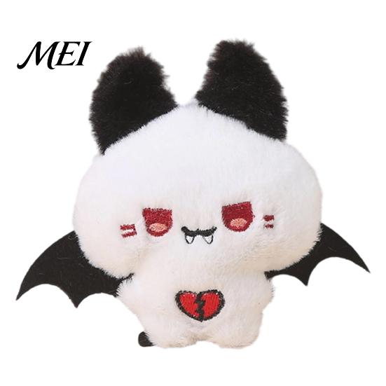 Decorative Keychain Pendant Squeaky Halloween Plush Pendant, Stuffed Skeleton Mummy Bear Toy Accessory for Backpacks Handbags Purses Lightweight