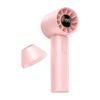 Compact Design Mini Fan Rechargeable Digital Fan On-the-Go Handheld Fan  Walking Use