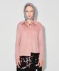 Deviper Arwen Hairy Slit Shirt_Pink