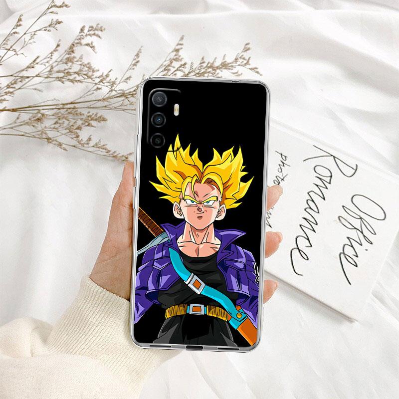 

TR12 Dragon Ball Trunks Transparent Phone Case for Motorola Moto Edge 20 30 40 50 S30 Fusion Ultra Pro Neo Lite + G200 G23 Motorola Edge 40 Neo