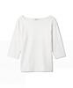ARTID Cotton Modal Boat Neck Half T-Shirt_4 Colors