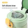 Kids' Thermos Straw Cup: Portable, Insulated, Bounce-Top for On-the-Go. Ideal for Students and Active Lifestyles.