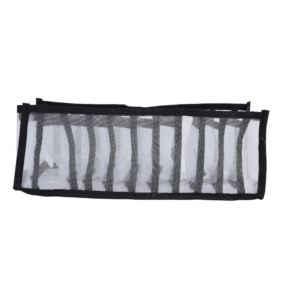Space Saver Mesh Bras Storage Box 11 Compartments Underwear Storage Box For Underwear