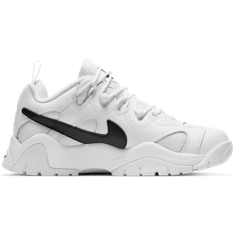 Nike Air Barrage Low White Black Sneakers CW3130-100