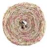 Band mit aufgedruckter Rose Juteband 10M 5CM Hessian Ribbon Weiche Jute Juteband Handgefertigte Bastelartikel