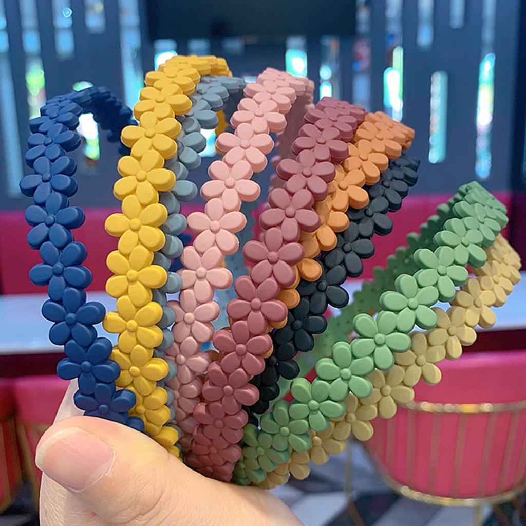 New Fashion Headband All-match Cute Non-slip Flower Hairbands For Women Girl Clamp Sweet Hair Accessorie Headwear