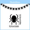 Halloween Spider Skeleton Paper Banners Set Party Scene Decor Event Displays