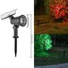 Solar Powered LED Garden Spotlight