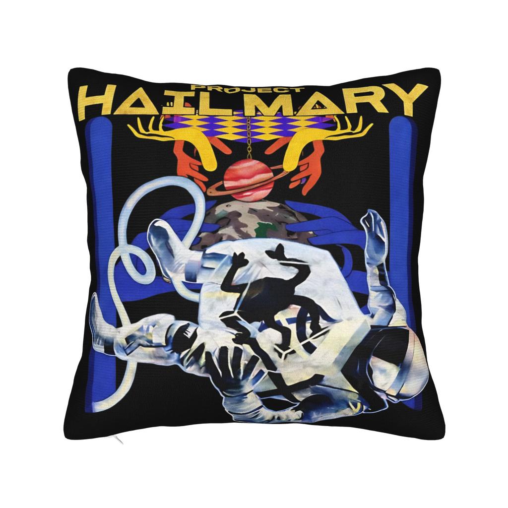 Project Hail Mary You Sleep I Watch Pillow Cover Design Cushion Cover Novelty Pillow Case For Sofa Home Decor