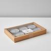Komplet Świec Tealight Max 6 Szt Szary