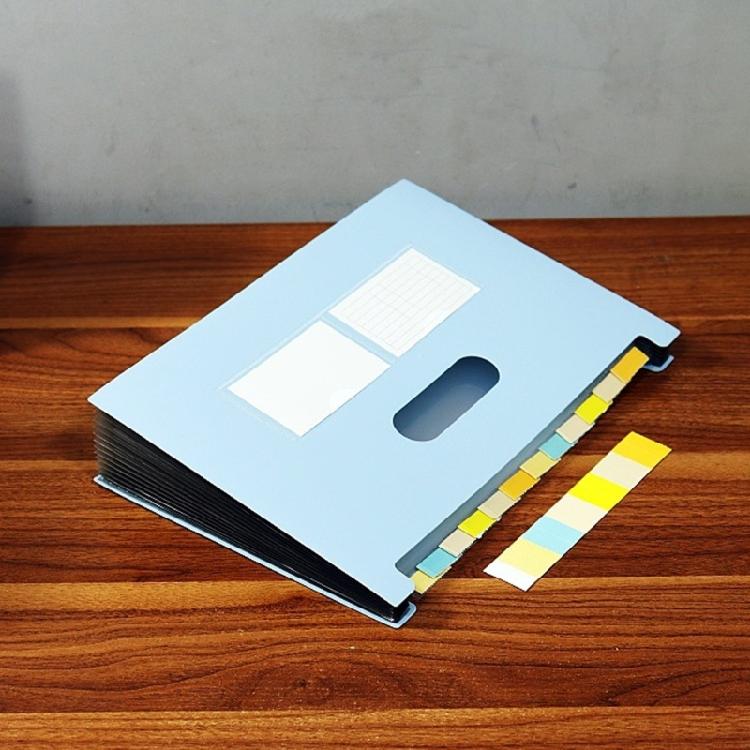 A 4 Multi-Layer Accordions Document Organizers Document Storage Bag Expanding File Folder Office Supplies