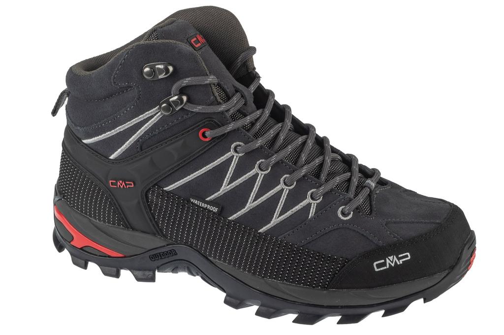 CMP Rigel Mid WP, Mens Grey Trekking Shoes