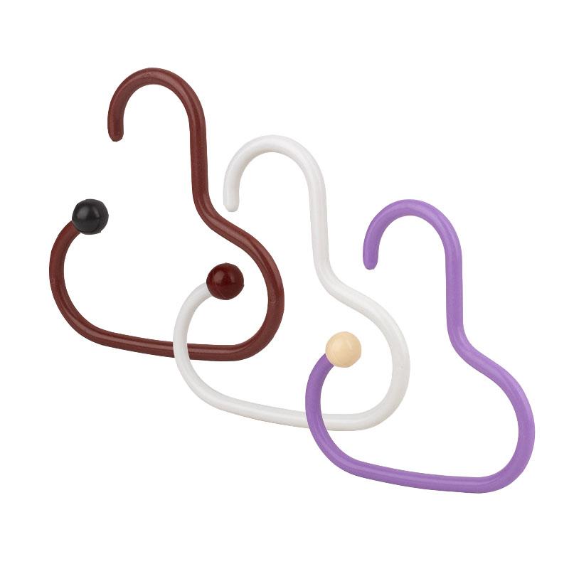 Dopamine Round Hat Hanger for Baseball Caps 1/3pcs Versatile Hangers for Hats Ties Scarves Bags Multifunctional No-Drill Hook