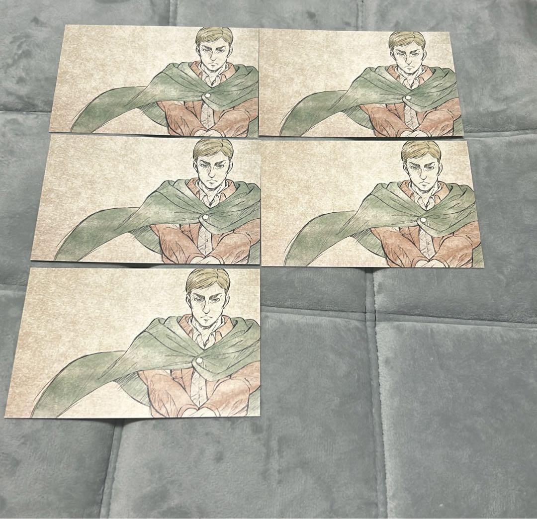 

[USED] Attack on Titan Animate Postcard Bonus Erwin Smith