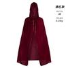 Women's Hocus Pocus 2 Cosplay Dress Halloween Medieval Witch Costume with Cape Stage Performance Outfit