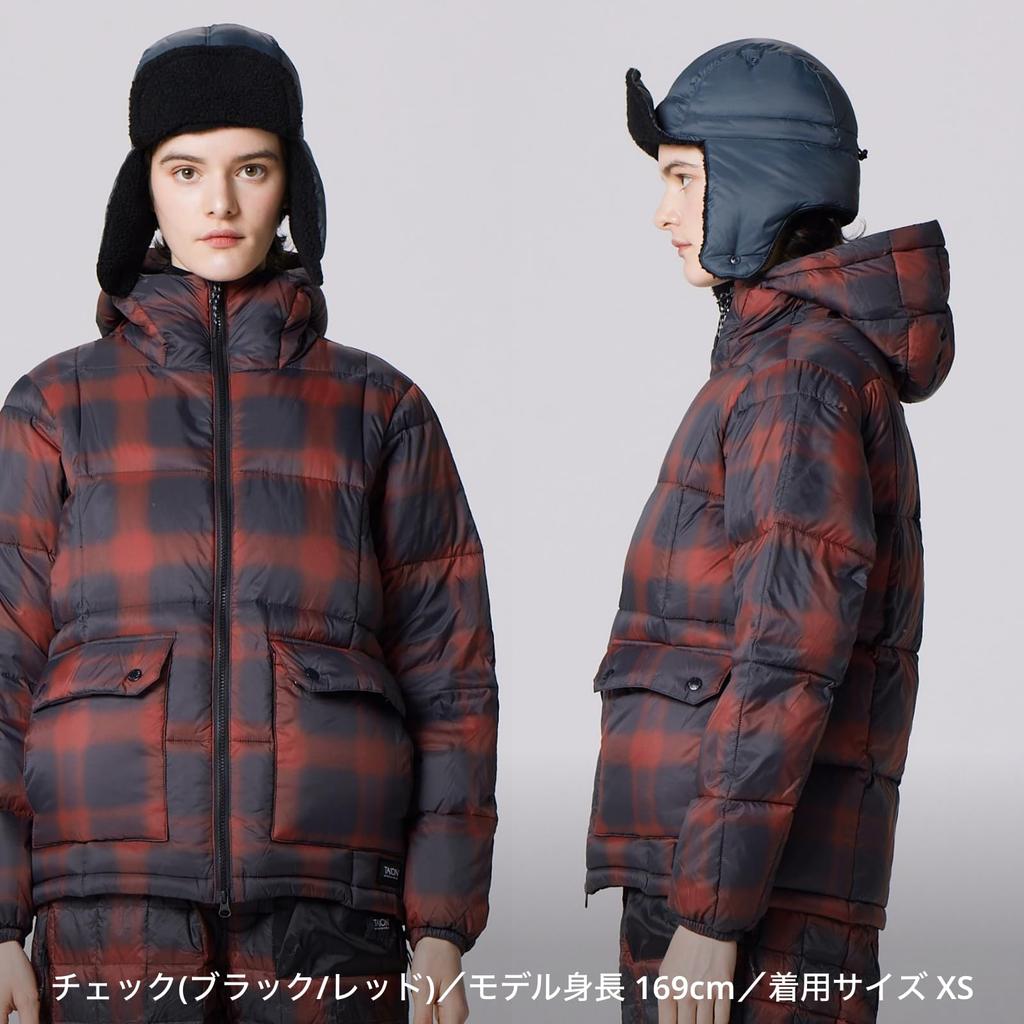 Taion Unisex Mountain Packable Volume Down Parka 106VZMT Beige XS