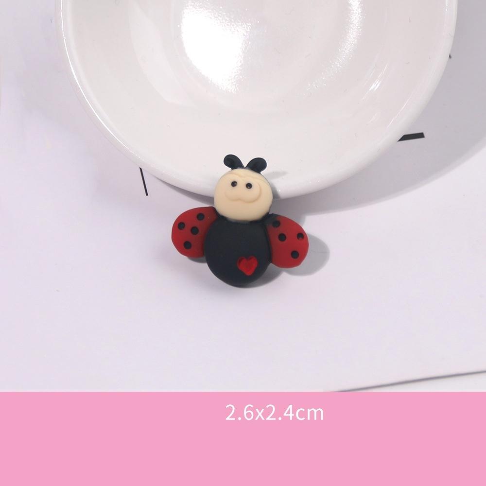 10Pcs Frosted Resin Accessories Simulate Cartoon Cream Glue Rainbow Cloud Phone Case Accessories Popular Diy Trinkets Luck Bag