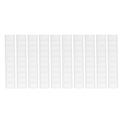 100 Stück RFID-Etiketten 54x34mm KM4Q Chip Klebend 860?960MHZ Wiederverwendbar für Fahrzeug Bibliothek Kleidung