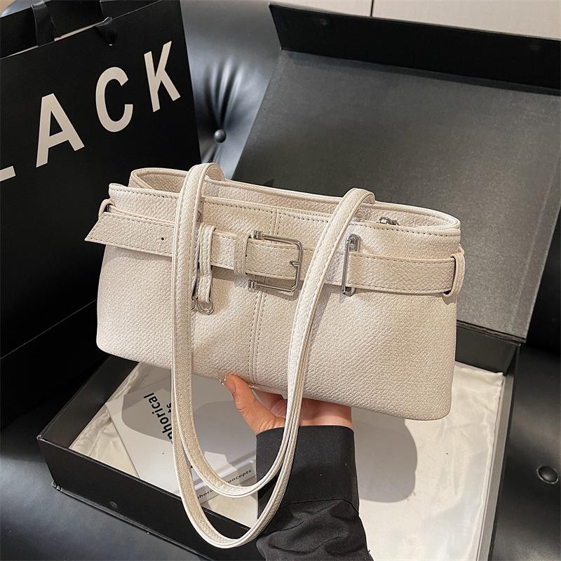 Fashionable Casual Commuting Shoulder Bag for Women, High-end and Niche Handbag, Underarm Single Shoulder Bag