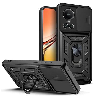 Ochranné puzdro na fotoaparát pre OPPO Reno 10 Pro Reno 8T 8 Pro Plus 7 Pro 7Z 6 6Z 5 Reno 4 Lite Find X5 Lite X3 Pancierové Hybridné Puzdro s Krúžkom