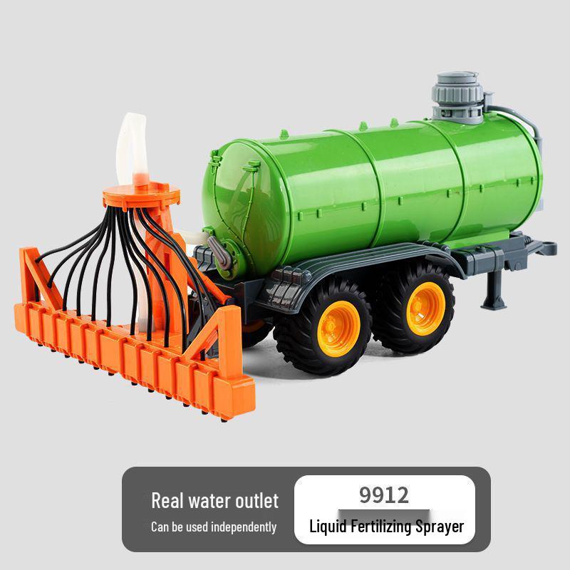 Children's Large Inertial Sliding Tractor Model Toy Set