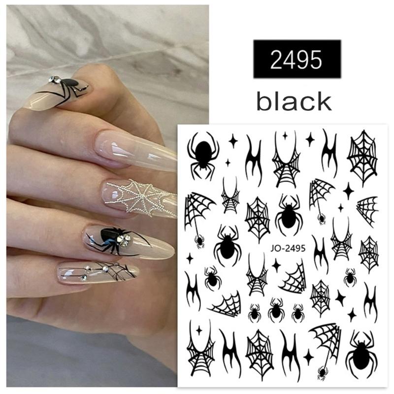 Intricate Nail Stickers Versatile Effortless Application and Removal Catering To Nail Enthusiasts and Trendsetters