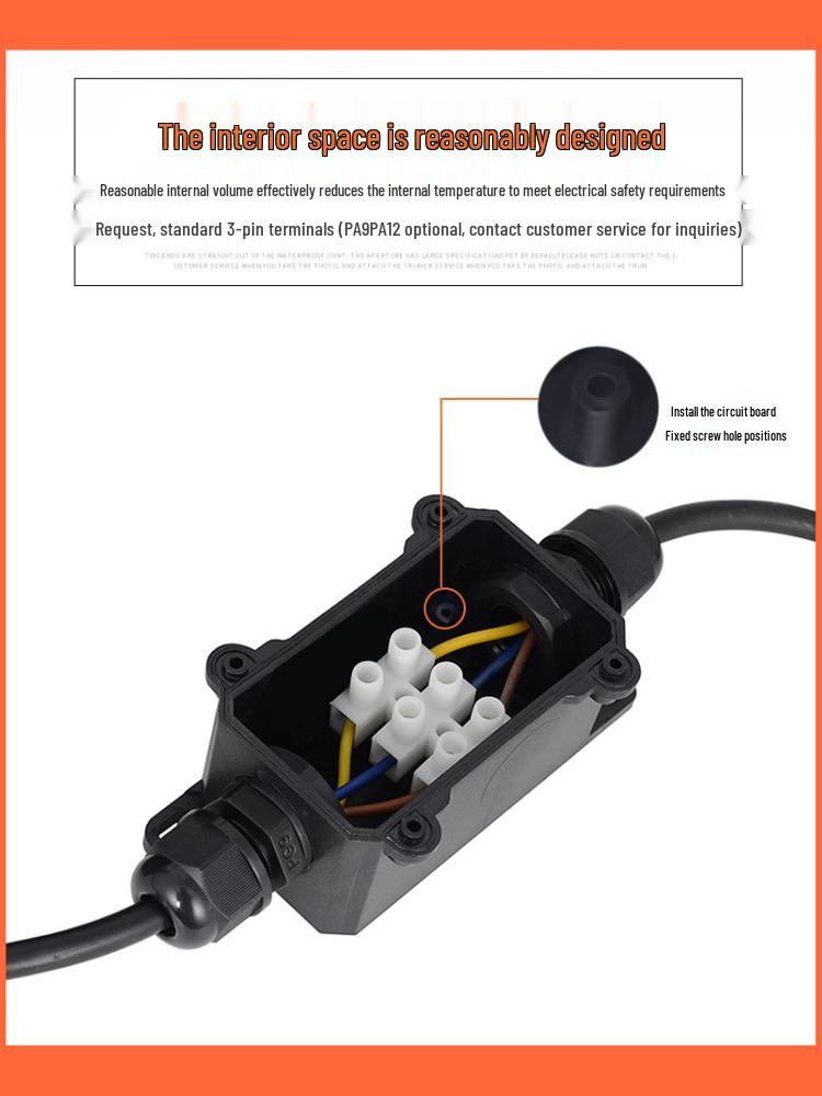 Outdoor Waterproof IP68 Flame Retardant Junction Box for Street Light Cable Sealing