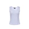 VEROMODA Embroidered Cotton-Lyocell Blend Tank Top