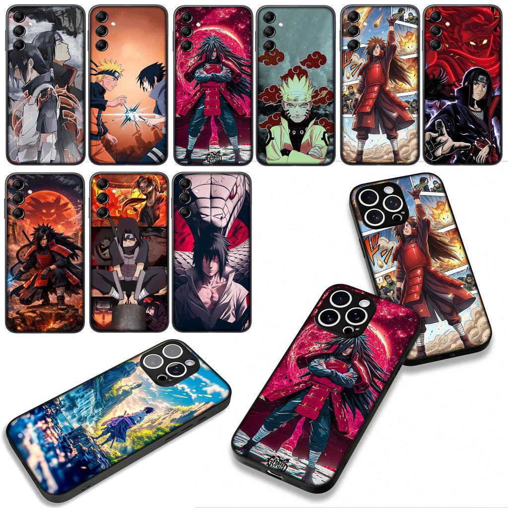 Cover for Apple iPhone 17 16 11 Pro XS Max XR 6 7 8 Plus 16E SE 2020 Air 5 SE2 Phone Case Madaras Narutos Sasuke Uchiha Itachi