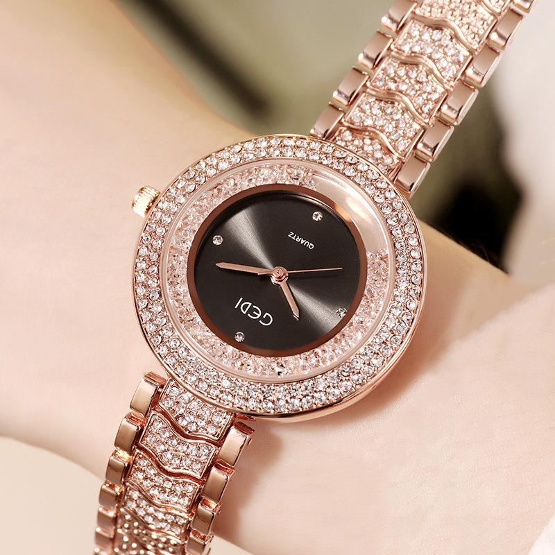 Diamond Diamond Steel Belt Ladies Watch With Retro Watch Women'S Casual Fashion Watch