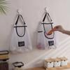 Hollow Vegetable Storage Bag Widen Handle Kitchen Mesh Bag Underwear Socks Hanging Bag  Home