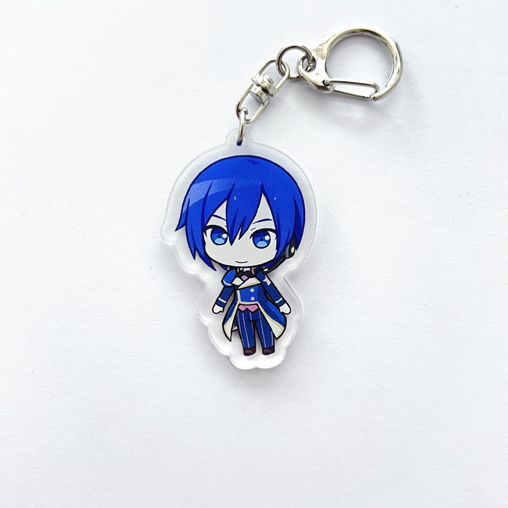 Anime PJSK Project Sekai Colorful Stage Character SD Cosplay Keychain Bag Pendant Acrylic Keyrings Key Chain Ornament Decoration