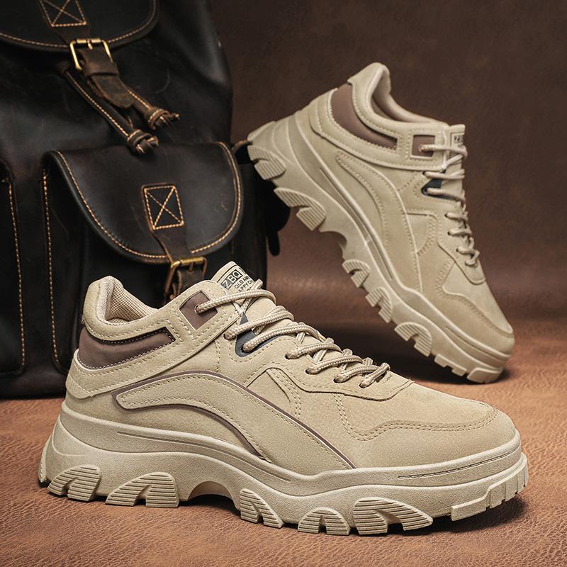 

Обувь для мужчин, дышащая уличная обувь martin, нескользящие рабочие кроссовки, повседневные массивные модные кроссовки для мужчин, скейтбординг на плоской подошве