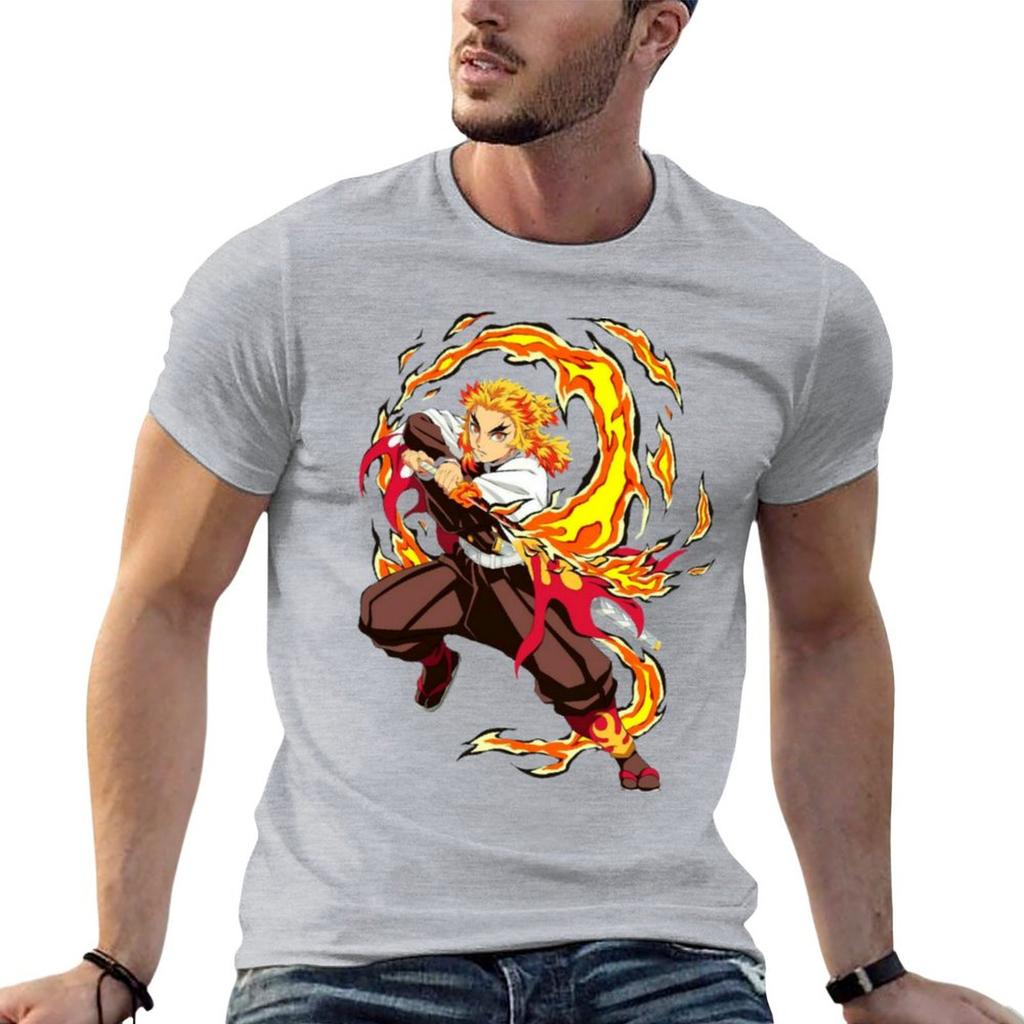 New Kimetsu No Yaiba T-Shirt plain t-shirt oversized t shirt black t shirts Men's clothing