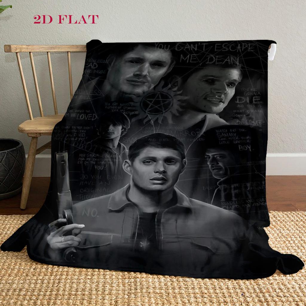 Supernatural Forces Unleashed Blanket Blanket Suitable for All Seasons Bedroom Air Conditioning Blanket Christmas Gifts