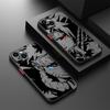 Матовий чохол для телефону для iPhone X 16 Pro Max 15 Plus 13 Mini XR 14 12 11 Аніме Наруто Крутий