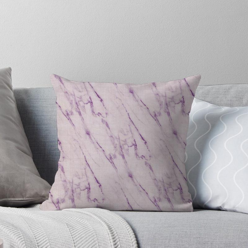 Home Decor Marble & Geode Patterned Decorative Pillow Covers Pattern Cushion Cover Suitable For Sofa Bedroom Car Pillow Cover