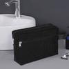 Portable Toiletry Bag Oxford Fabric Makeup Bag with Side Handle Large Capacity Cosmetic Pouch for Weekender Travel Business Trip