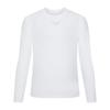 Arena Men Long Sleeve Rash Guard Wht A6bm1rr18