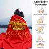 1pc Blanket SPQR Roman Eagle1 Print Design, Lightweight Blanket for Sofa, Bed- Soft &Warm, Gift for All Seasons like Christmas, Halloween