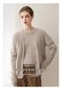 Kang Sai Ni Women's 100% Cashmere Cable Knit Retro Sweater