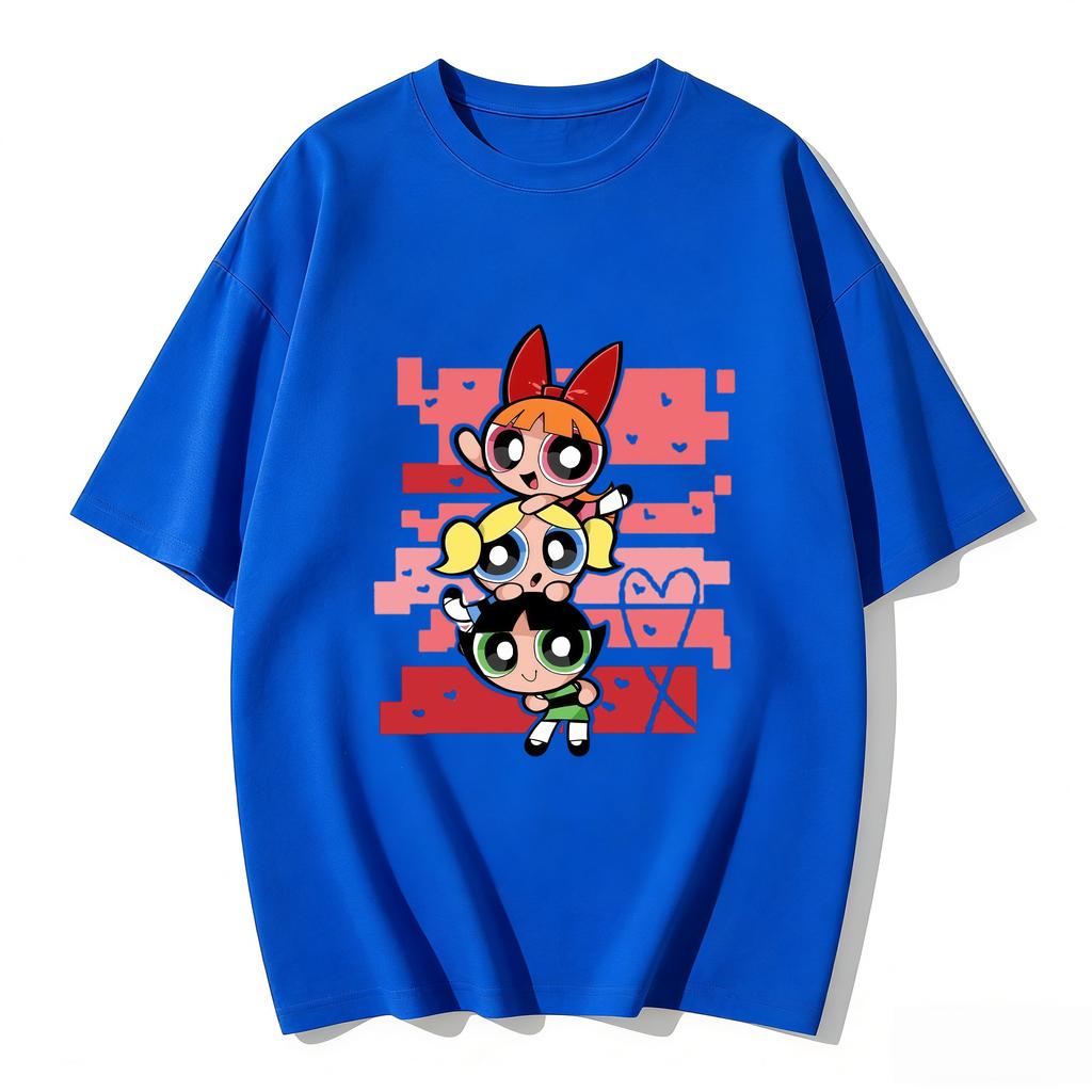 2026 Super Kraftvolle Mädchenbluse Training Streetwear T-Shirts Damen-T-Shirt Klassisches Fitnessstudio Fitness Familien-Passende Outfits Sommer Oberteile