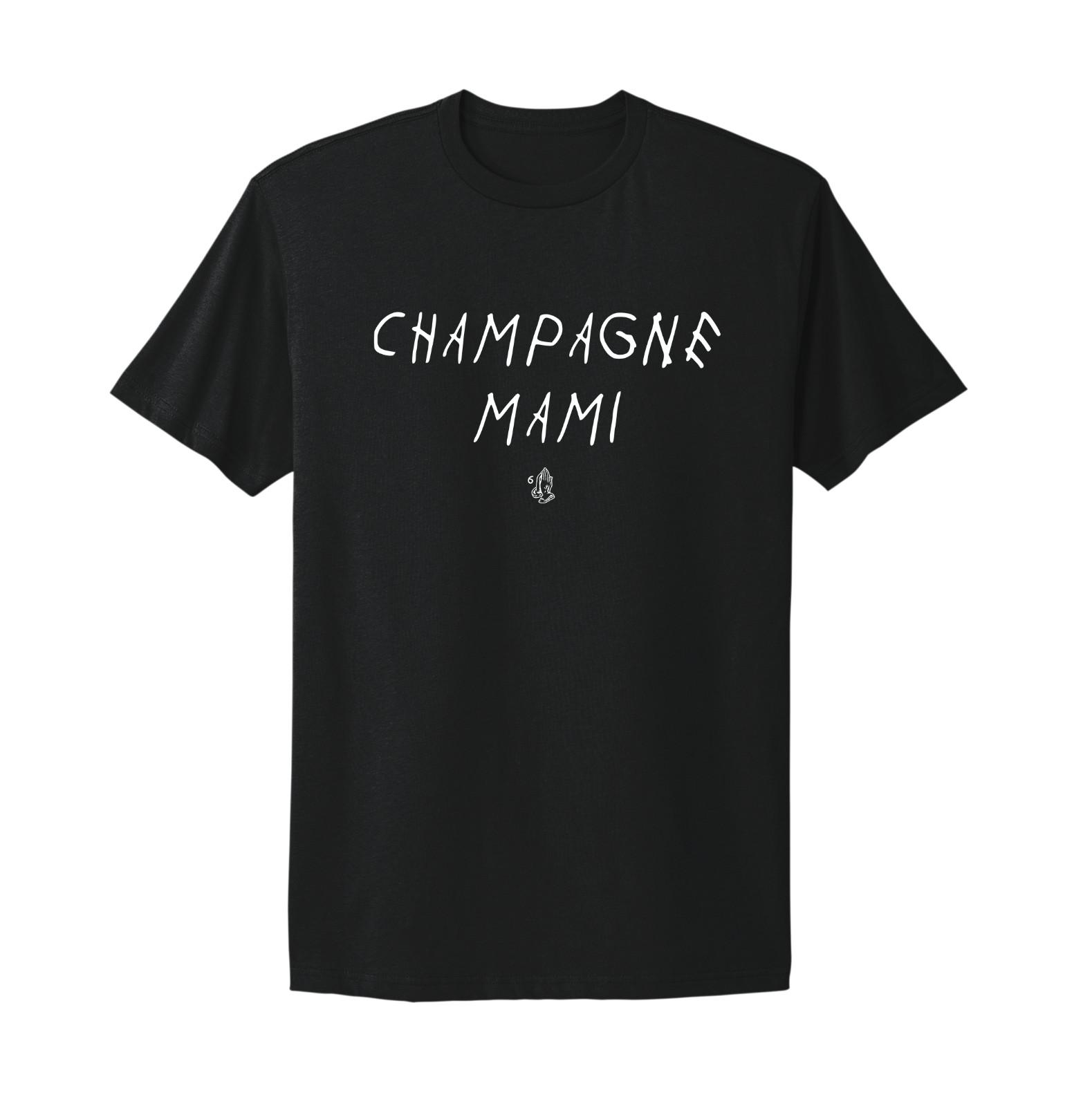 Champagne Mami Unisex T-shirt Champagne Papi Unisex T-shirt M