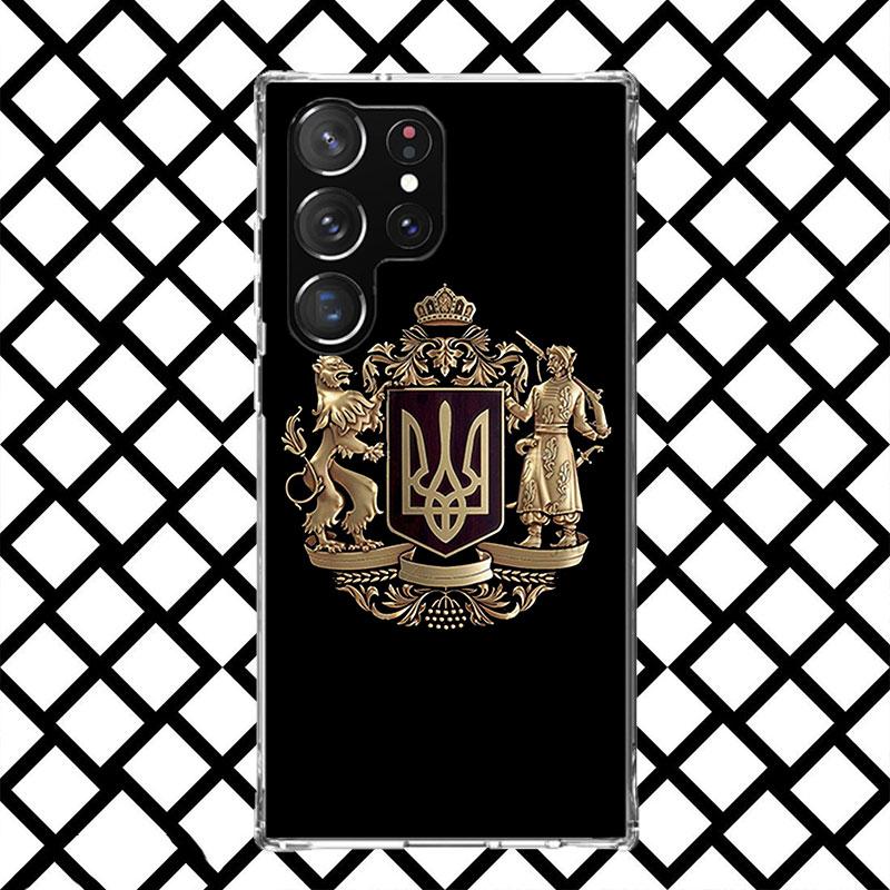 Ukraine Flag Phone Case for Samsung Galaxy S26 S25 Edge S24 S23 Ultra S22 Plus S21 FE S20 + Soft Cover Print Fundas Galaxy S25 S