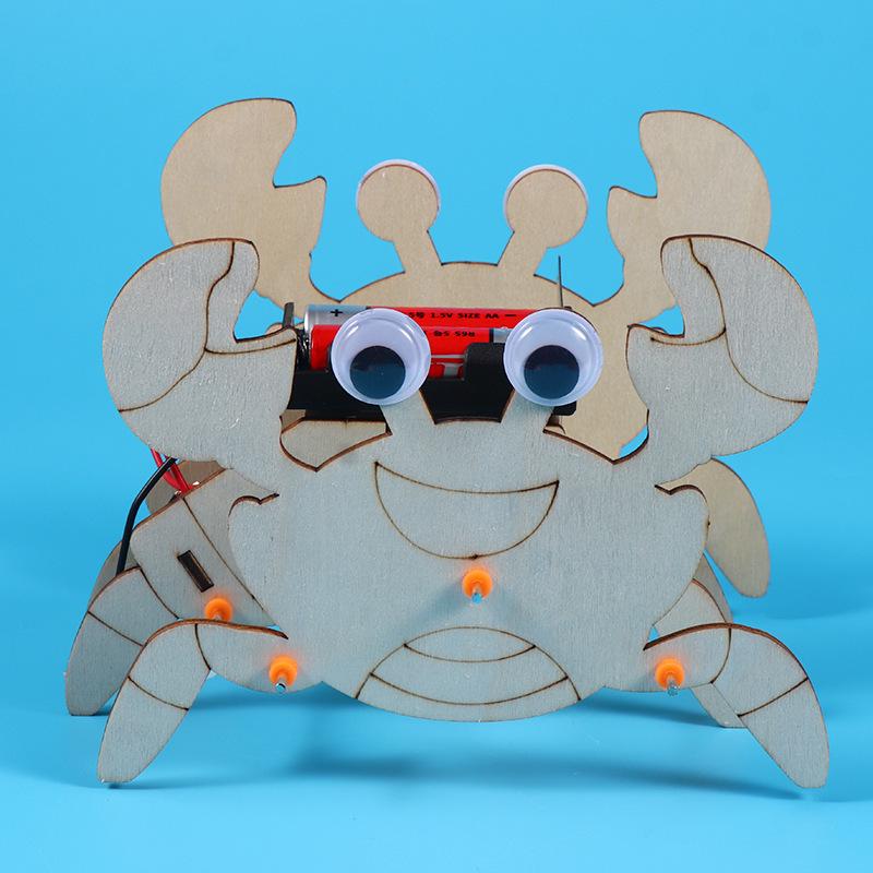 Robotyczny Krab Bioniczny Robot DIY Zestaw dla Dzieci – Zabawka Naukowa i Edukacyjna