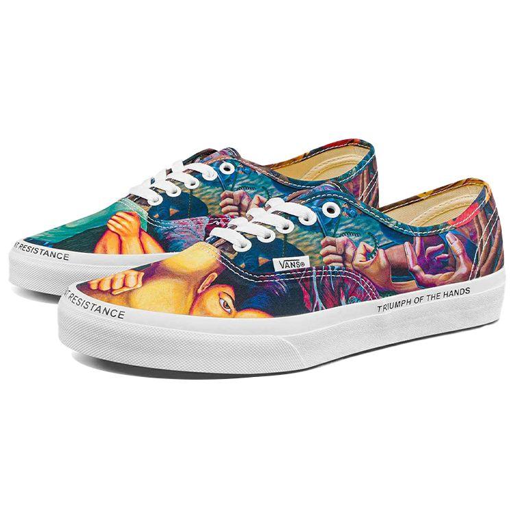 MOCA X Vans Authentic Judy Baca: Triumph of the Hearts Unisex Sneakers Multi-Color VN0A5KRDYQ8