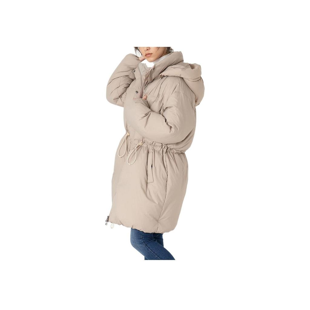 Levis Fw22 Solid Color Drawstring Hooded Down Jacket Women Jackets Lotus-Pink A3257-0002