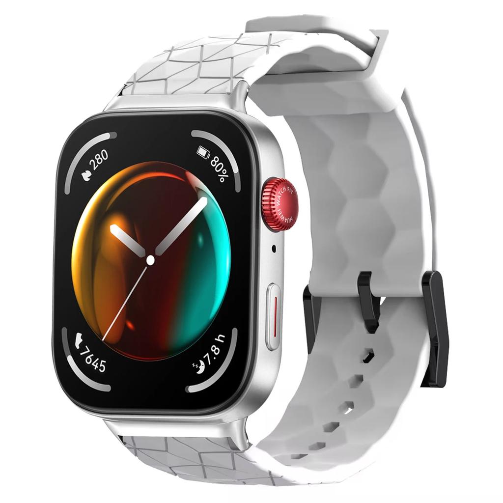 Football Pattern Silicone Strap For Huawei watch fit 3 Breathable SmartWatch Bracelet Huawei watch fit3 Wristband Accessories